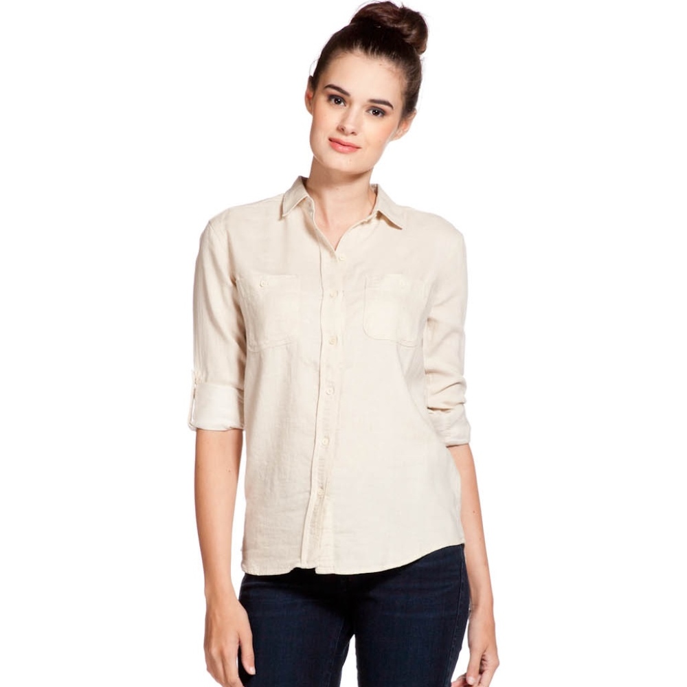 MiH Double Pocket Shirt in Oat (New w/ tags!)
